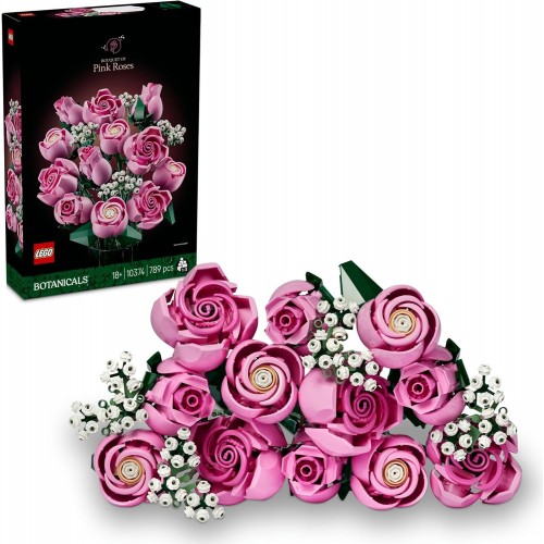 Lego Botanicals Pembe Gül Buketi 10374 (789 Parça)