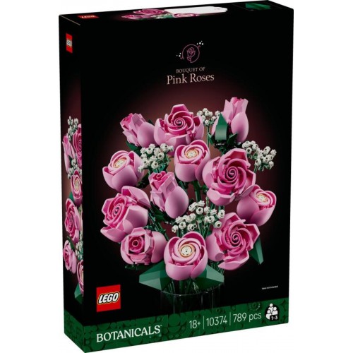 Lego Botanicals Pembe Gül Buketi 10374 (789 Parça)
