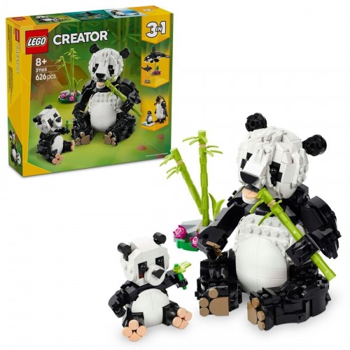 Lego Creator 3’ü 1 Arada Vahşi Hayvanlar: Panda Ailesi 31165 (626 Parça)