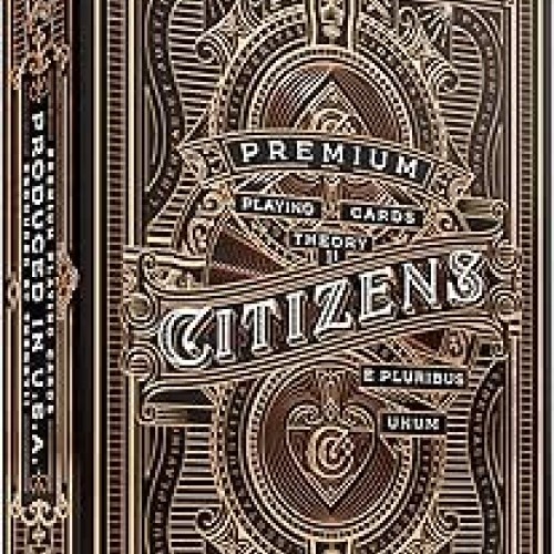 Theory11 Citizen Premium Oyun Kağıdı Limited Edition Koleksiyonluk iskambil Kartları