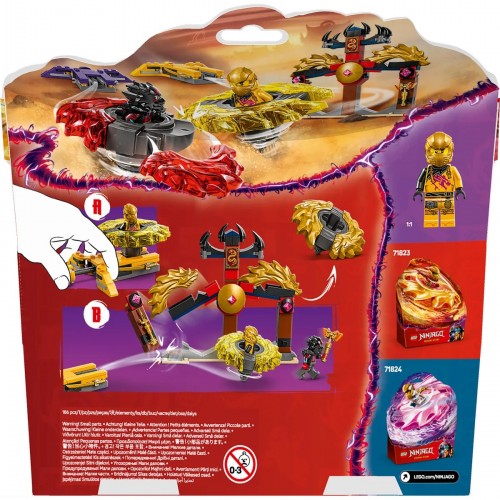 Lego Ninjago Ejderha Spinjitzu Savaş Paketi 71826 (186 Parça) Lego Ninjago Ejderha Spinjitzu Savaş Paketi 71826 (186 Parça)