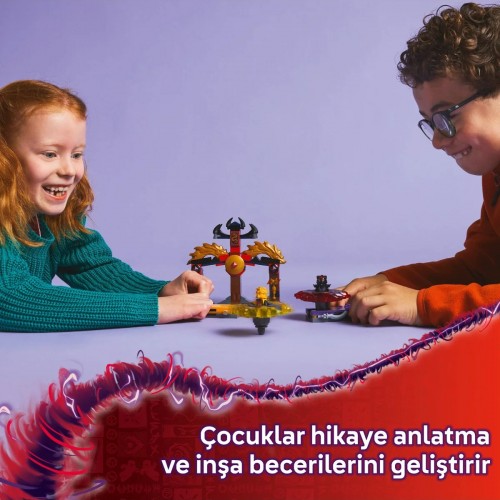 Lego Ninjago Ejderha Spinjitzu Savaş Paketi 71826 (186 Parça) Lego Ninjago Ejderha Spinjitzu Savaş Paketi 71826 (186 Parça)