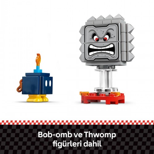 Lego Super Mario Mario Kart – İnteraktif LEGO Mario ve Standard Kart 72043 (278 Parça)