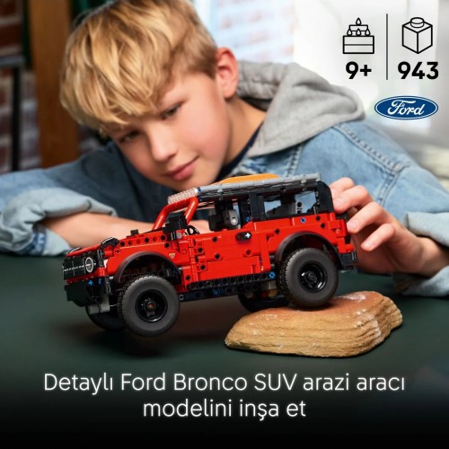 Lego Technic Ford Bronco SUV 42213 (943 Parça)