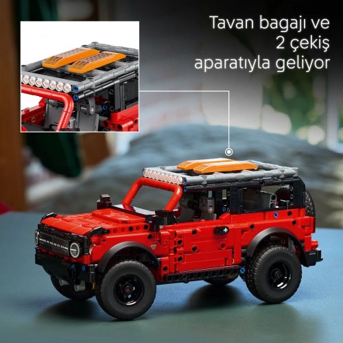 Lego Technic Ford Bronco SUV 42213 (943 Parça)