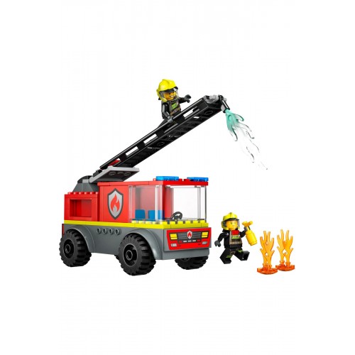 Lego City Merdivenli İtfaiye Kamyonu 60463 (82 Parça)