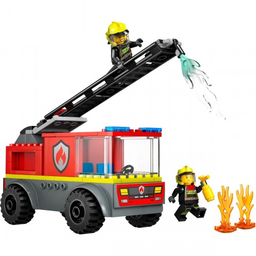 Lego City Merdivenli İtfaiye Kamyonu 60463 (82 Parça)