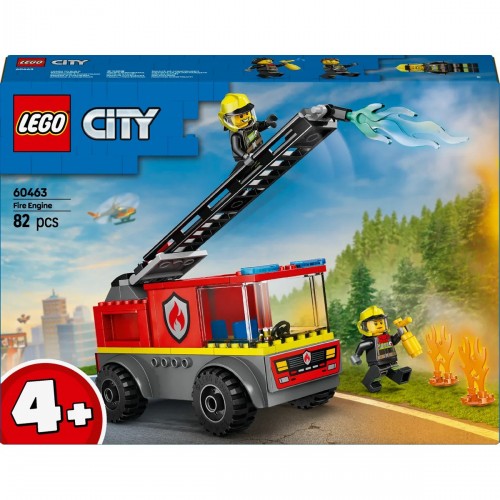 Lego City Merdivenli İtfaiye Kamyonu 60463 (82 Parça)