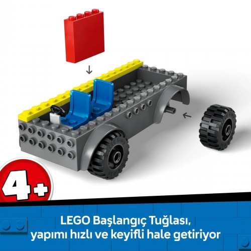Lego City Merdivenli İtfaiye Kamyonu 60463 (82 Parça)