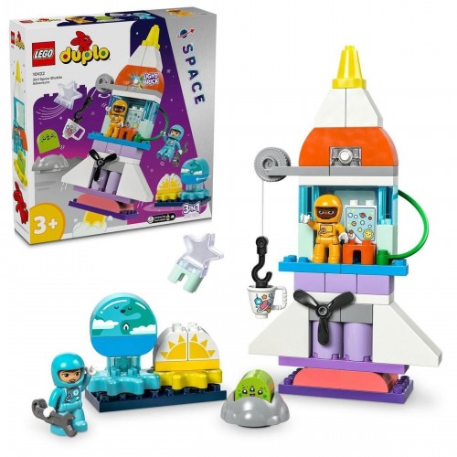 Lego DUPLO 3’ü 1 arada Uzay Mekiği Macerası Oyuncağı 10422 (58 Parça)
