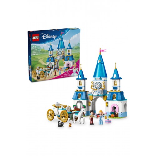 Lego Disney Princess Sindirella’nın Şatosu ve At Arabası 43275 (596 Parça)