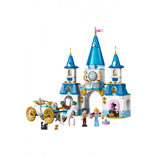 Lego Disney Princess Sindirella’nın Şatosu ve At Arabası 43275 (596 Parça)