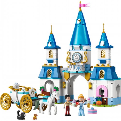 Lego Disney Princess Sindirella’nın Şatosu ve At Arabası 43275 (596 Parça)