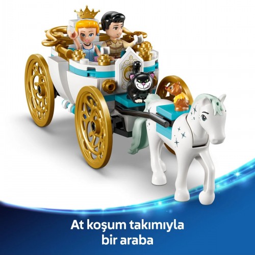 Lego Disney Princess Sindirella’nın Şatosu ve At Arabası 43275 (596 Parça)