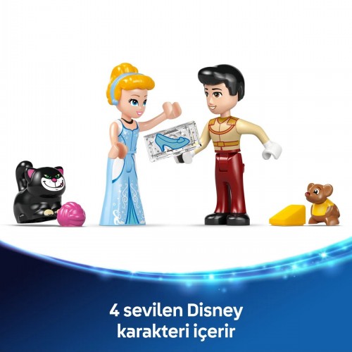 Lego Disney Princess Sindirella’nın Şatosu ve At Arabası 43275 (596 Parça)