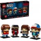 Lego Brickheadz Stranger Things Mike, Dustin, Lucas ve Will Figürleri 40801 (542 Parça)