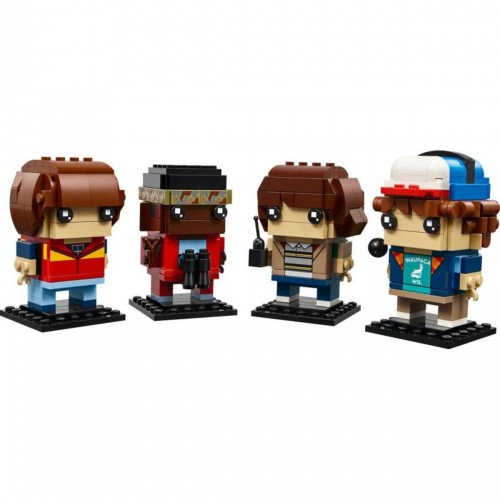 Lego Brickheadz Stranger Things Mike, Dustin, Lucas ve Will Figürleri 40801 (542 Parça)