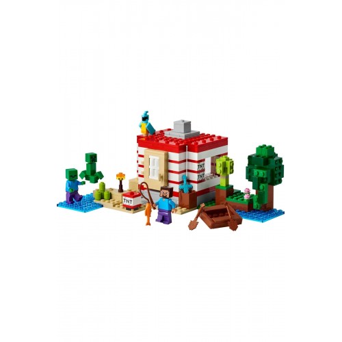 Lego Minecraft TNT Büyük Orman Evi 21275 (287 Parça)