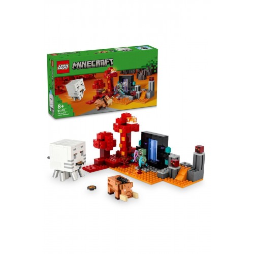 Lego Minecraft Nether Geçidi Pususu 21255 (352 Parça)