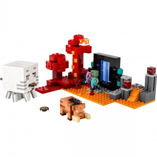 Lego Minecraft Nether Geçidi Pususu 21255 (352 Parça)
