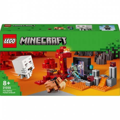 Lego Minecraft Nether Geçidi Pususu 21255 (352 Parça)
