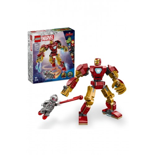 Lego Marvel Iron Man Robotu Ultron’a Karşı 76307 (101 Parça)