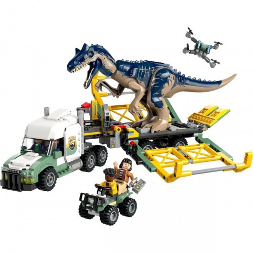 Lego Jurassic World Dinozor Görevleri: Allosaurus Taşıma Kamyonu 76966 (588 Parça)