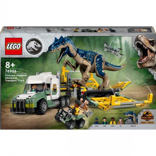 Lego Jurassic World Dinozor Görevleri: Allosaurus Taşıma Kamyonu 76966 (588 Parça)