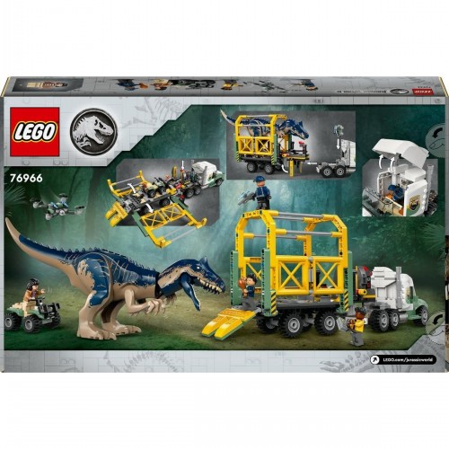 Lego Jurassic World Dinozor Görevleri: Allosaurus Taşıma Kamyonu 76966 (588 Parça)