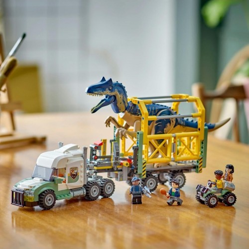Lego Jurassic World Dinozor Görevleri: Allosaurus Taşıma Kamyonu 76966 (588 Parça)