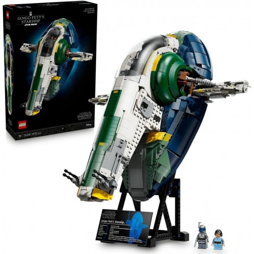 Lego Star Wars Jango Fett'in Firespray Sınıfı Starship’i 75409 (2970 Parça)