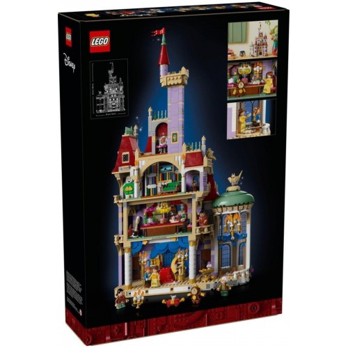 Lego Disney Princess Güzel ve Çirkin Şatosu 43263 (2916 Parça)
