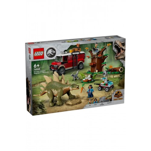 Lego Jurassic World Dinozor Görevleri: Stegosaurus Keşfi 76965 (420 Parça)