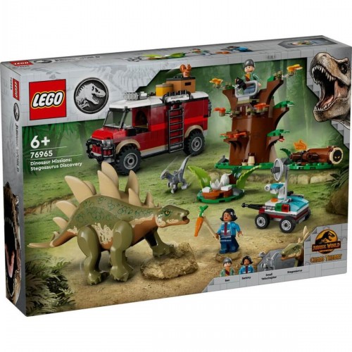 Lego Jurassic World Dinozor Görevleri: Stegosaurus Keşfi 76965 (420 Parça)