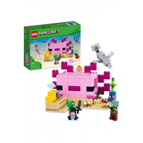 Lego Minecraft Aksolotl Evi 21247 (242 Parça)