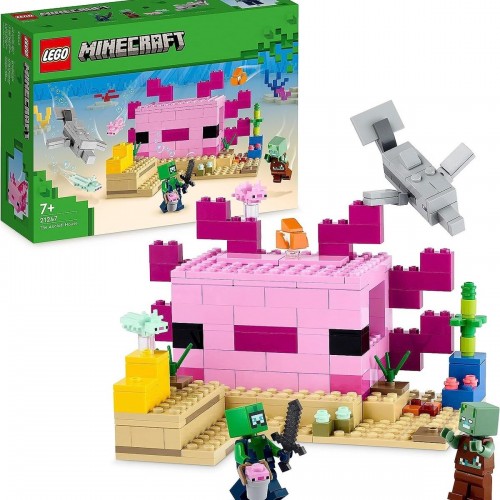 Lego Minecraft Aksolotl Evi 21247 (242 Parça)