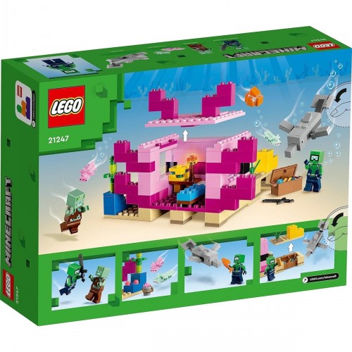 Lego Minecraft Aksolotl Evi 21247 (242 Parça)
