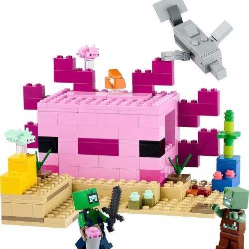 Lego Minecraft Aksolotl Evi 21247 (242 Parça)