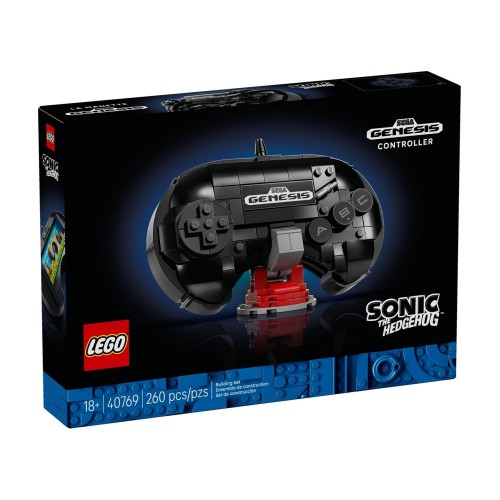 Lego Iconic Sega Genesıs Controller Sonic The Hedgehog 40769 (260 Parça)