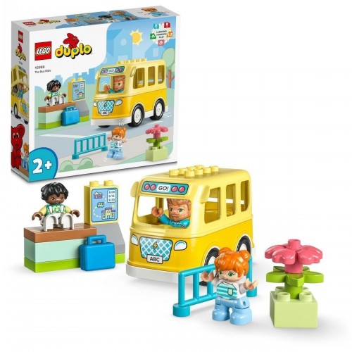 Lego Duplo Kasabası Otobüs Yolculuğu 10988 Yapım Seti (16 Parça)
