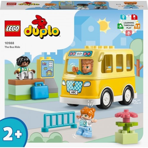 Lego Duplo Kasabası Otobüs Yolculuğu 10988 Yapım Seti (16 Parça)