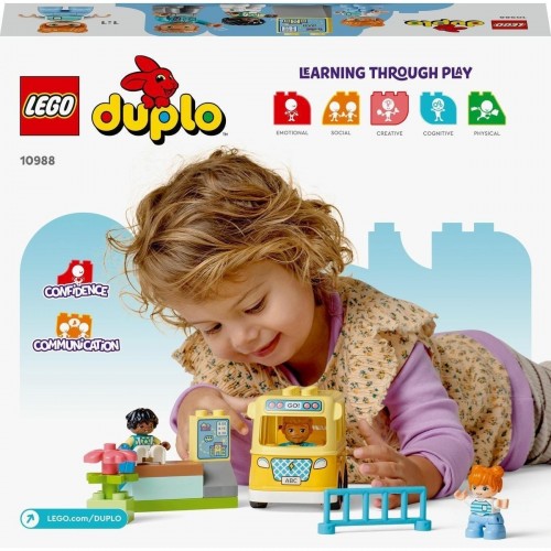 Lego Duplo Kasabası Otobüs Yolculuğu 10988 Yapım Seti (16 Parça)