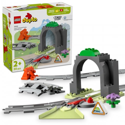 Lego Duplo Kasabası Tren Tüneli ve Rayları Ek Macera Seti 10425 (20 Parça)