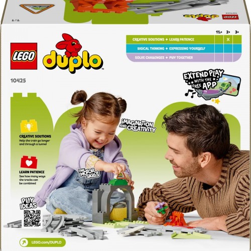 Lego Duplo Kasabası Tren Tüneli ve Rayları Ek Macera Seti 10425 (20 Parça)