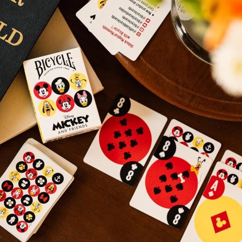 Bicycle Disney Mickey and Friends Premium Oyun Kağıdı iskambil Kartları Destesi