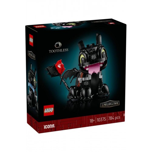 Lego Icons Ejderhanı Nasıl Eğitirsin: Dişsiz 10375 (784 Parça)