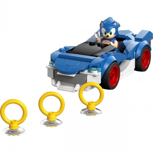 Lego Sonic the Hedgehog Sonic: Şimşek Araba 77117 (126 Parça)