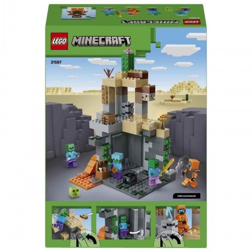 Lego Minecraft Zombi Zindanı 21587 (284 Parça)