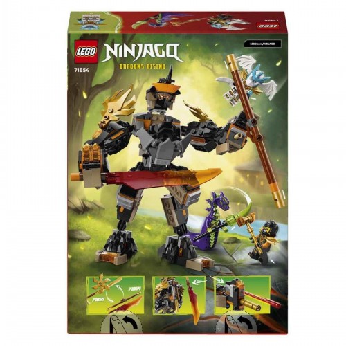 Lego Ninjago Cole'un Görev Robotu ve Ejderha Zane 71854 (364 Parça)