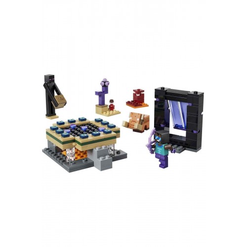 Lego Minecraft Nether ve End Geçidi Yolculuğu 21584 (192 Parça)